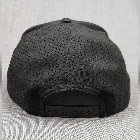 New Era × Monster × Kawasaki Racing Team Black Snap Back Hat - Picture 5 of 8
